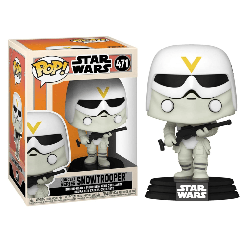 Funko Pop Star Wars 471 - Concept Series Snowtrooper Funko Pop Star Wars 471 - Concept Series Snowtrooper